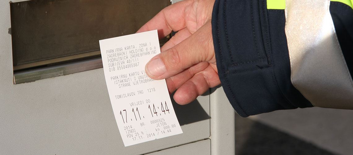 Hourly parking permit